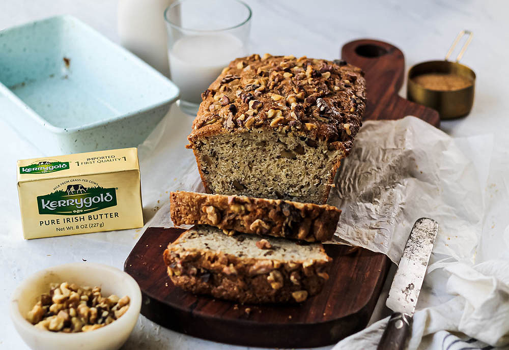Banana Walnut Bread Kerrygold